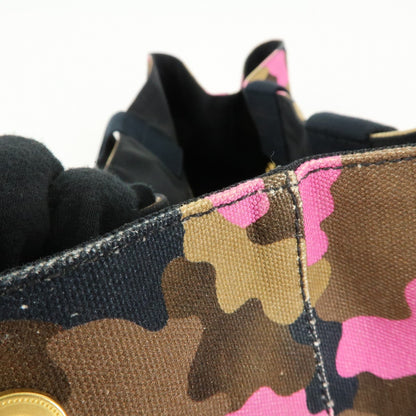 Prada Canapa Canvas, Khaki, Canvas, Tote Bag
