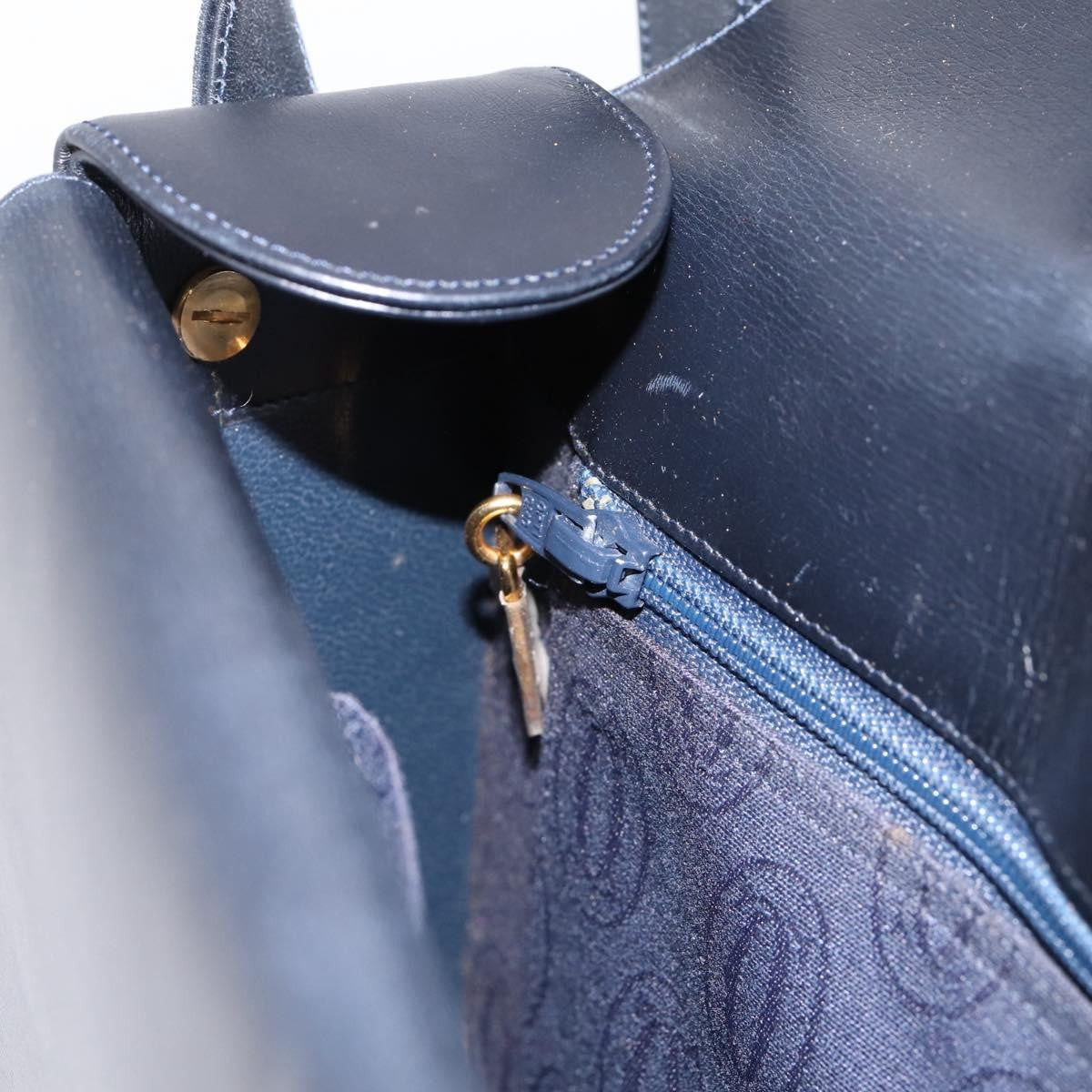 Cartier Sapphire Line Leather, Black, Leather, Shoulder Bag