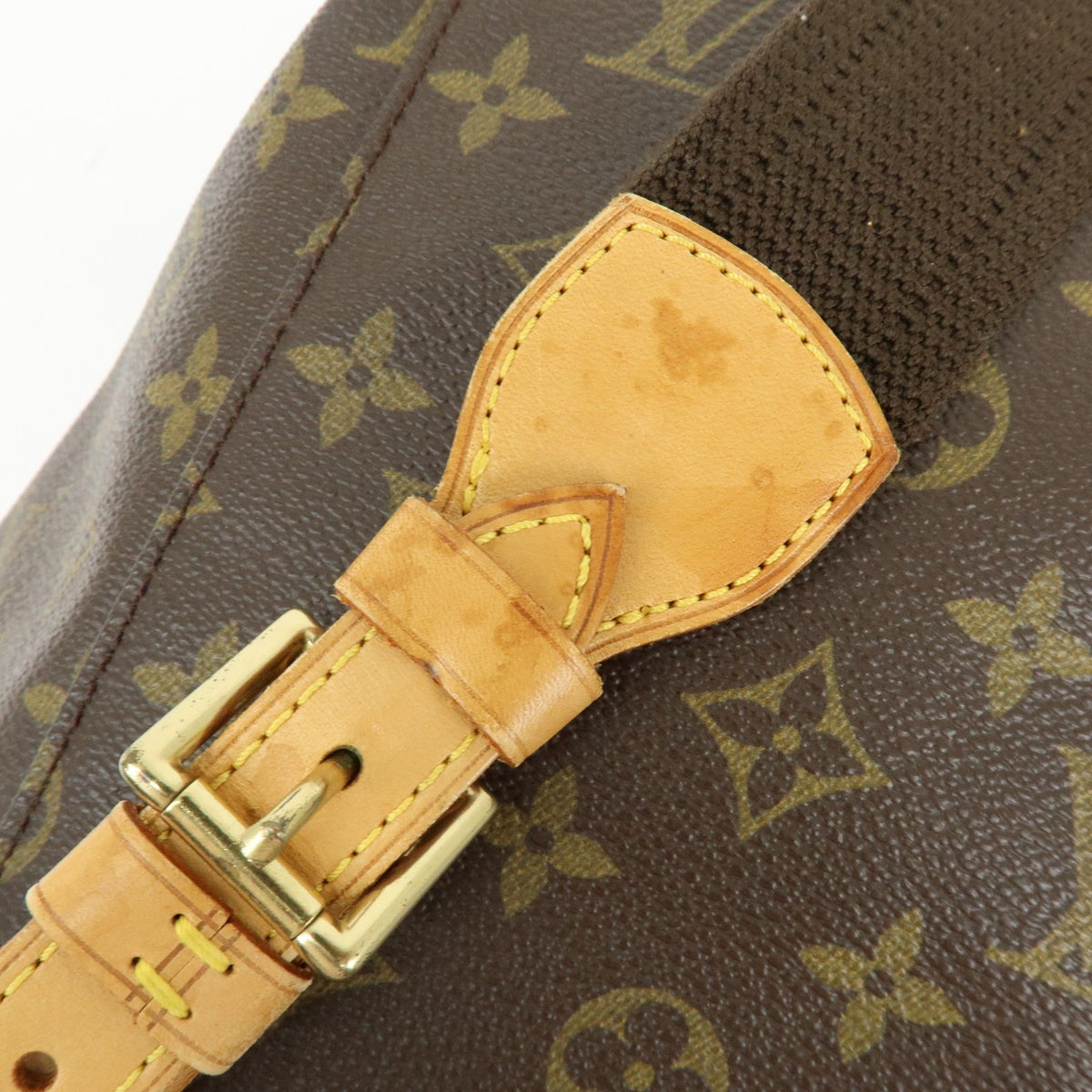 Louis Vuitton Vintage Montsouris Monogram Canvas, Brown, Canvas, Backpack