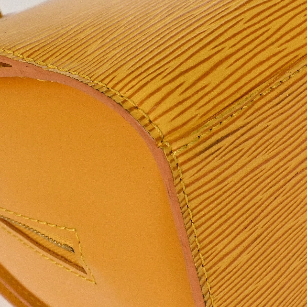 Louis Vuitton Pont Neuf Epi Leather, Yellow, Leather, Handbag