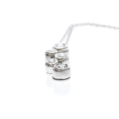 Tiffany & Co. Bubble Pendant, Silver, Platinum, Necklace