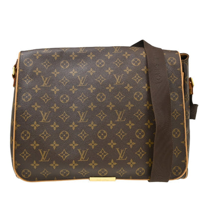Louis Vuitton Abbesses Messenger Monogram Canvas, Brown, Canvas, Handbag