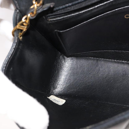 Chanel Vintage Diana Flap Bag Quilted Lambskin, BLACK, LEATHER, Shoulder bag