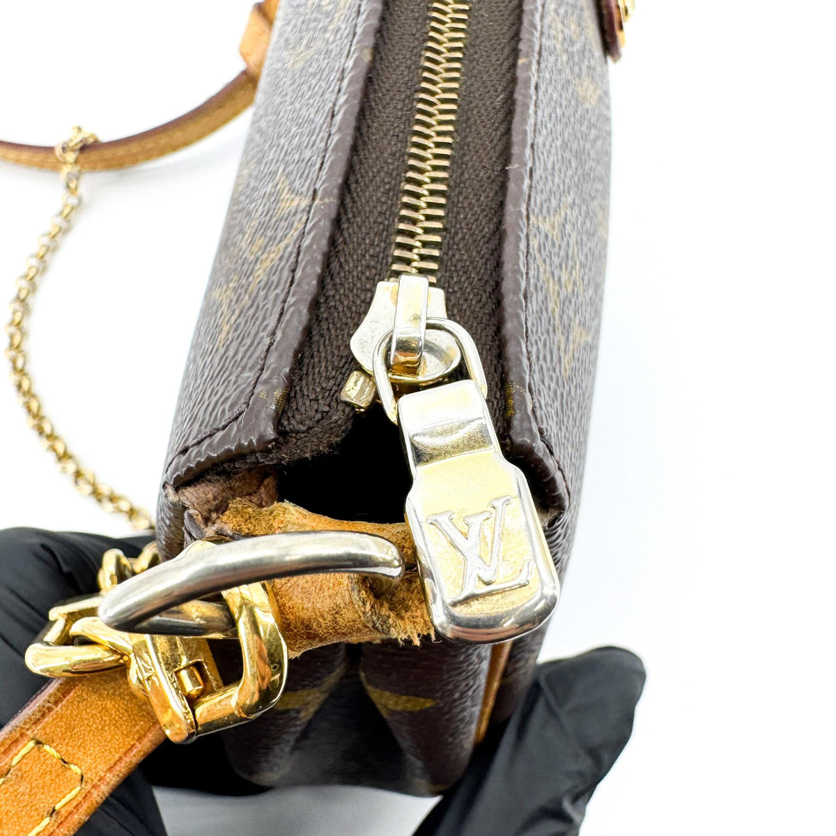 Louis Vuitton Eva Monogram Canvas, Brown, Canvas, Shoulder Bag