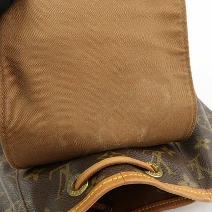 Louis Vuitton Montsouris Monogram Canvas, Brown, Canvas, Backpack