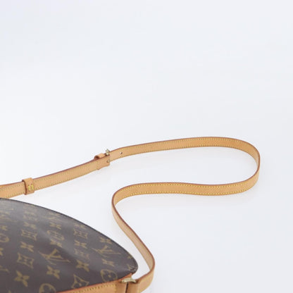 Louis Vuitton Drouot Monogram Canvas, Brown, Canvas, Shoulder Bag