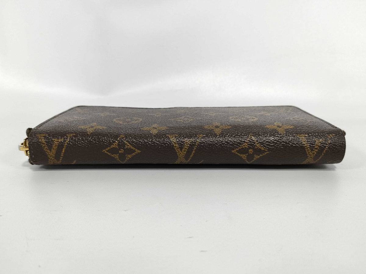 Louis Vuitton Zippy Monogram Canvas, Brown, Canvas, Wallet