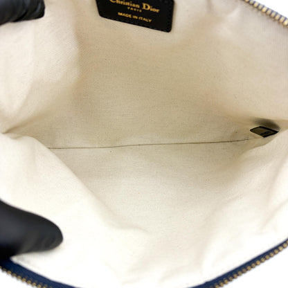 Christian Dior Travel Kit Oblique Canvas, Beige, Canvas, Toiletry Case