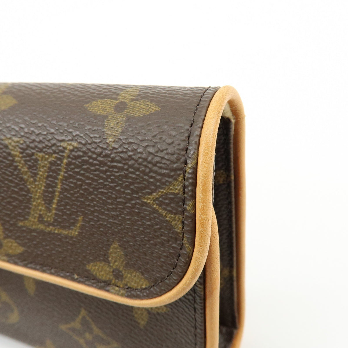 Louis Vuitton Florentine Waist Monogram Canvas, Brown, Canvas, Handbag
