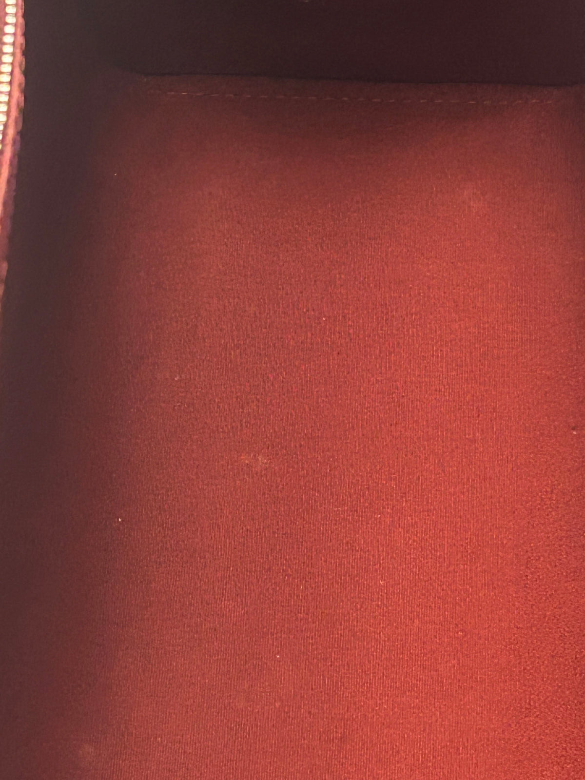 Louis Vuitton Brea Crocodile, Burgundy, Leather, Handbag