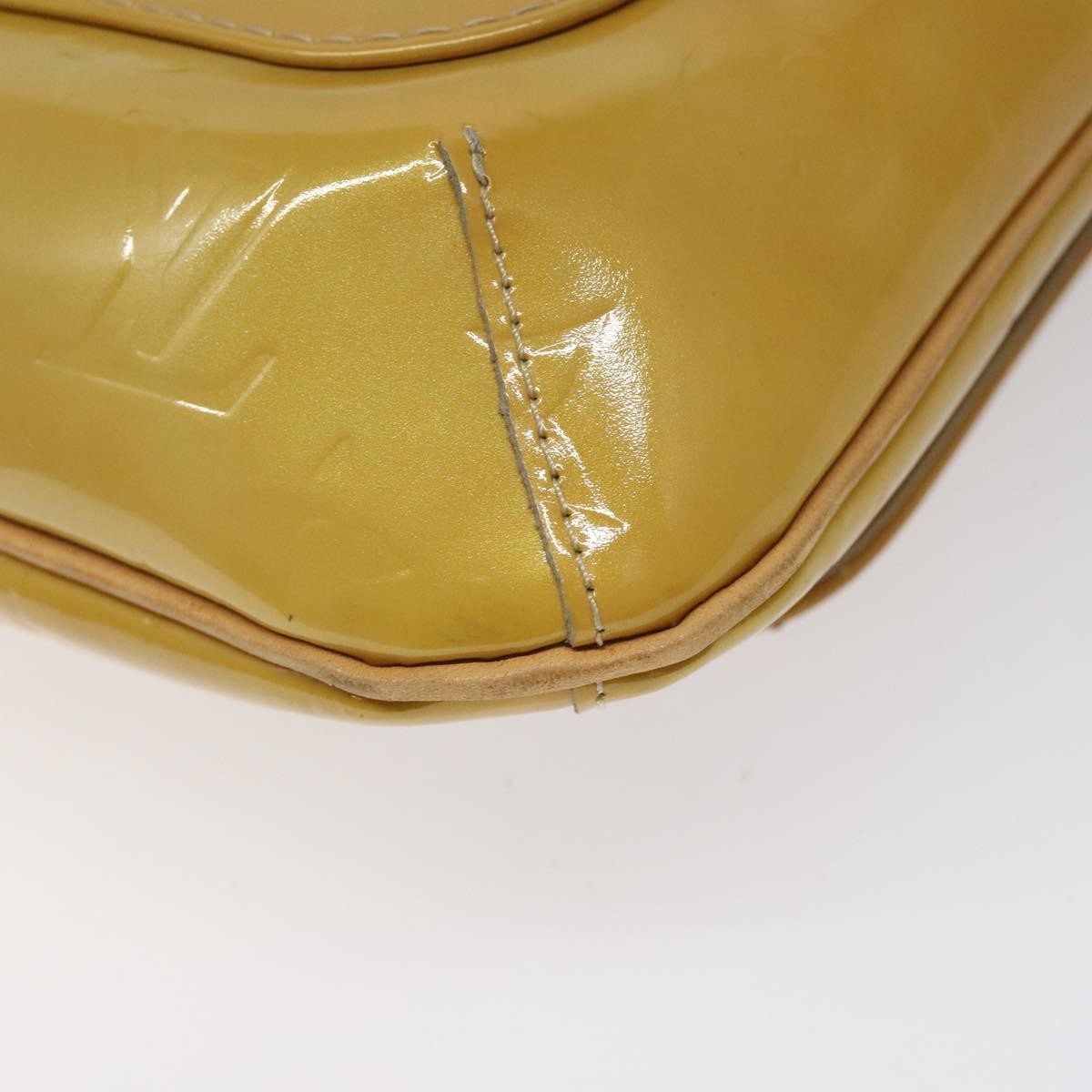 Louis Vuitton Thompson Street Monogram Vernis, Yellow, Patent Leather, Shoulder Bag
