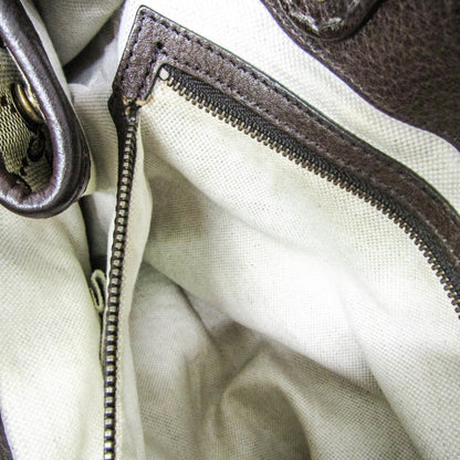 Gucci GG Running GG Canvas with Leather, Beige, Canvas, Tote Bag