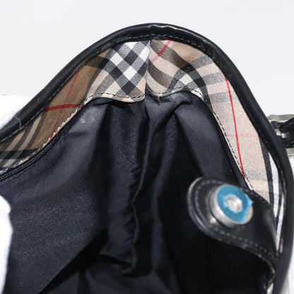 Burberry Blue Label Nylon, Brown, Nylon, Tote Bag
