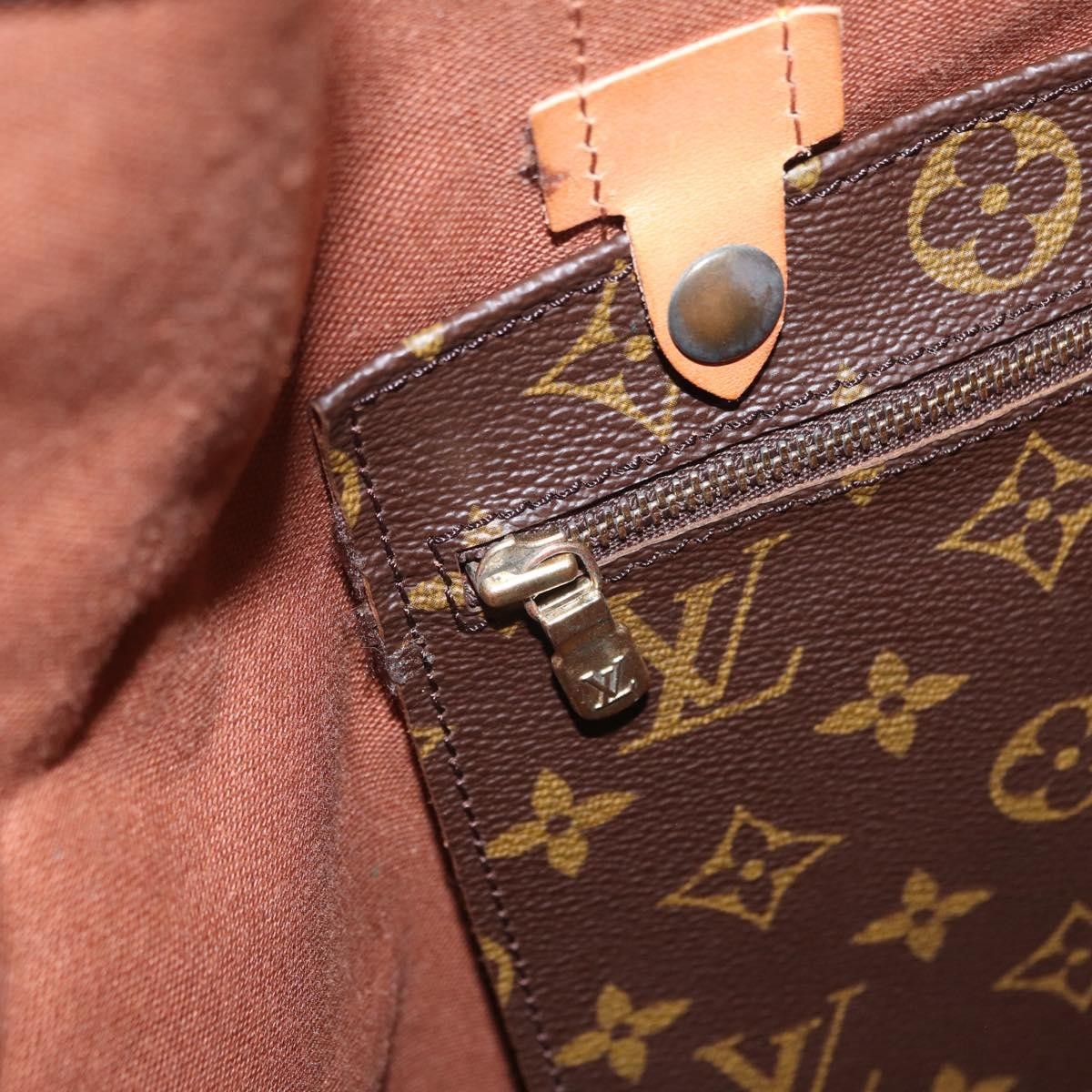 Louis Vuitton Randonnee Monogram Canvas, Brown, Canvas, Backpack