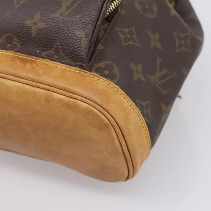 Louis Vuitton Vintage Montsouris Monogram Canvas, Brown, Canvas, Backpack