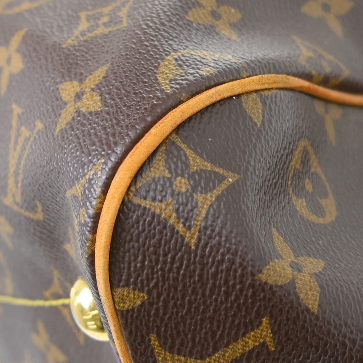Louis Vuitton Tivoli Monogram Canvas, Brown, Canvas, Handbag