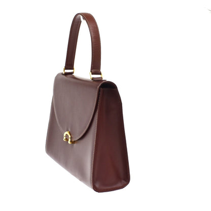 Cartier Must Line Leather, Burgundy, Leather, Handbag