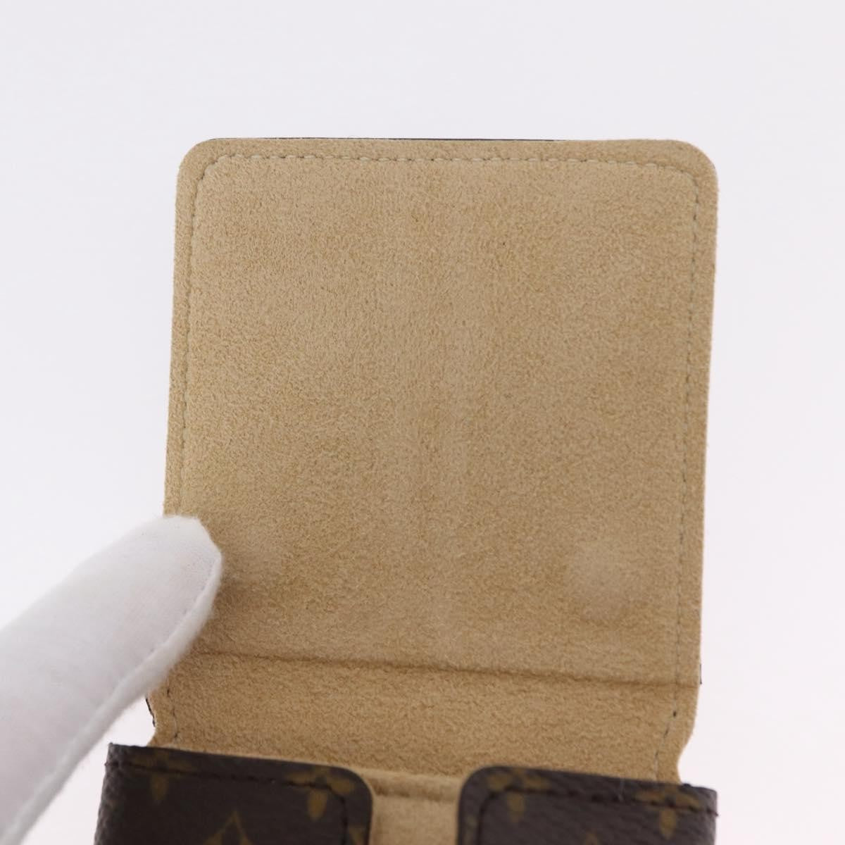 Louis Vuitton Folding Jewelry Case Monogram Canvas, Brown, Canvas, Toiletry Case