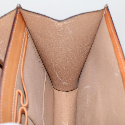 Celine C Macadam Handbag PVC Leather, BROWN, PVC, Handbag