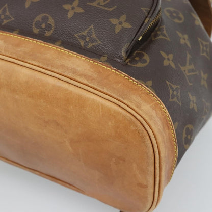 Louis Vuitton Vintage Montsouris Monogram Canvas, Brown, Canvas, Backpack