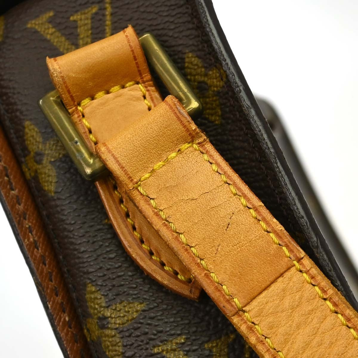 Louis Vuitton Saint Cloud Monogram Canvas, Brown, Canvas, Handbag