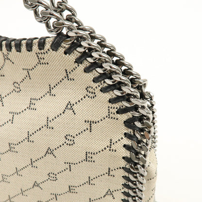 Stella McCartney Falabella Faux Leather, Beige, Canvas, Tote Bag