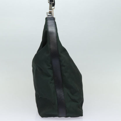 Gucci Vintage Shoulder Bag Nylon, KHAKI, NYLON, Shoulder bag