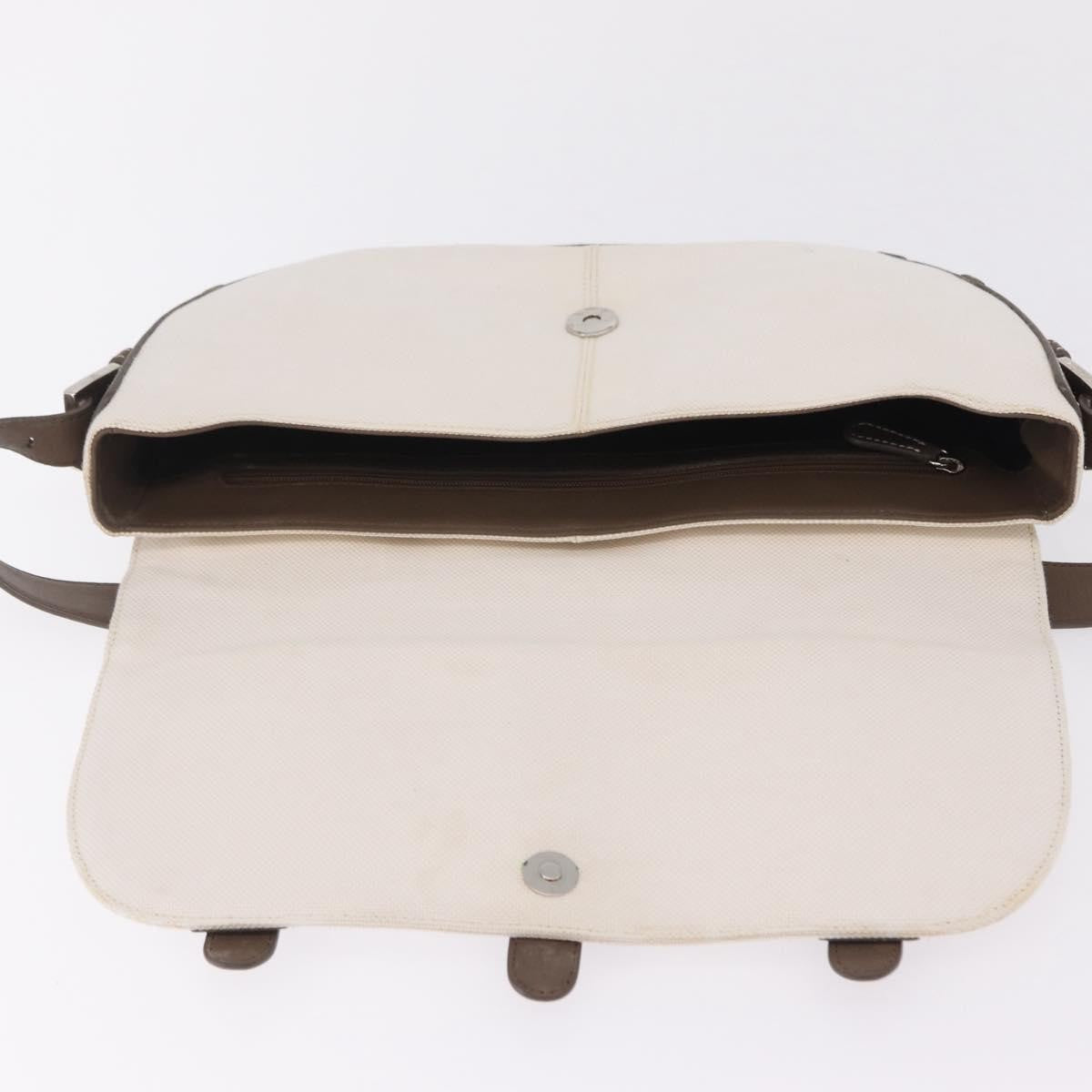 Loewe Shoulder bag Canvas, White, Canvas, Shoulder Bag