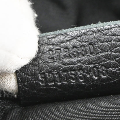 Gucci Shoulder Canvas, Black, Canvas, Shoulder Bag