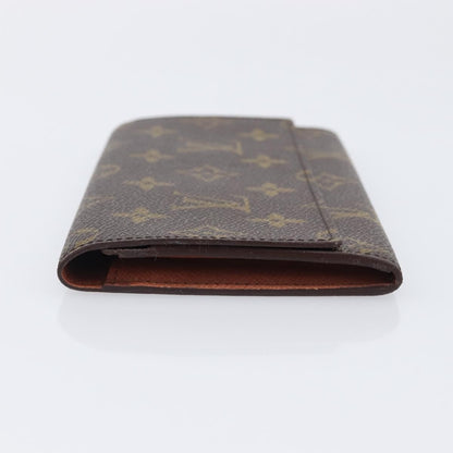 Louis Vuitton Long Macassar Monogram Canvas, Brown, Canvas, Wallet