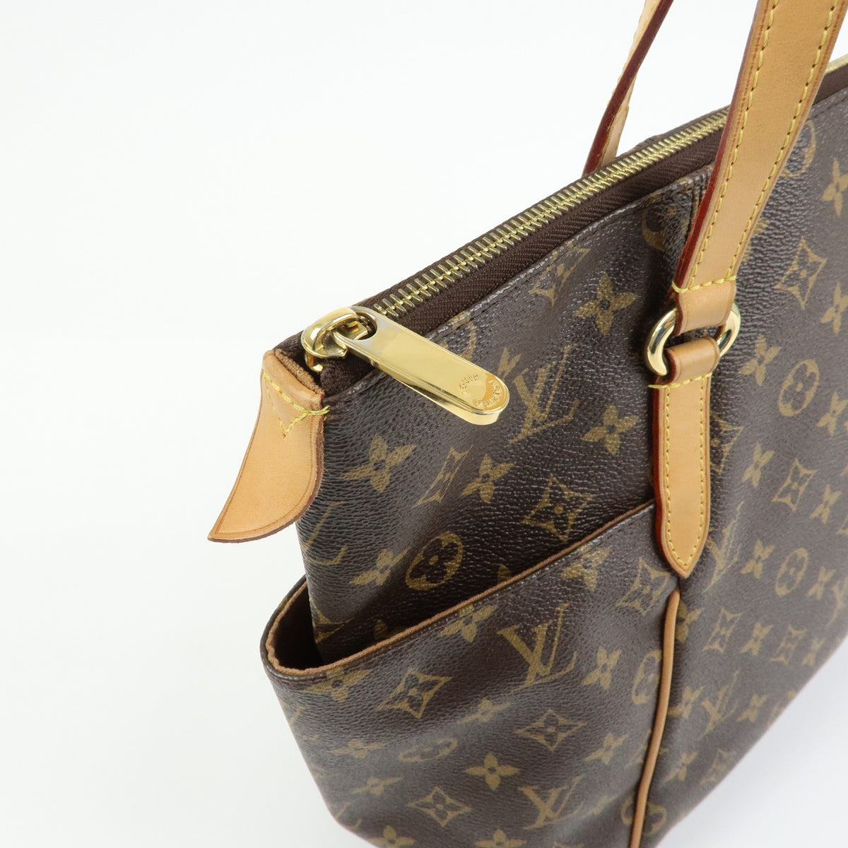 Louis Vuitton Totally Monogram Canvas, Brown, Canvas, Tote Bag