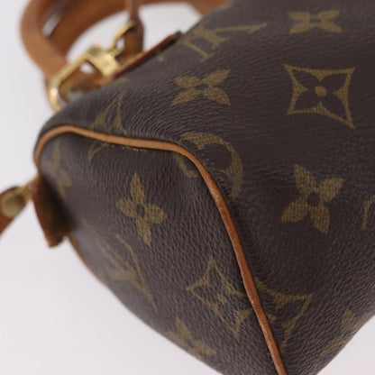 Louis Vuitton Speedy Mini HL Monogram Canvas, Brown, Canvas, Handbag