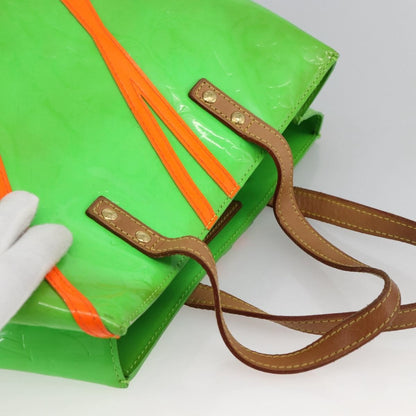 Louis Vuitton Robert Wilson Reade Vernis, Green, Patent Leather, Tote Bag