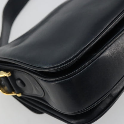 Celine Horse Carriage Leather, Black, Leather, Shoulder Bag