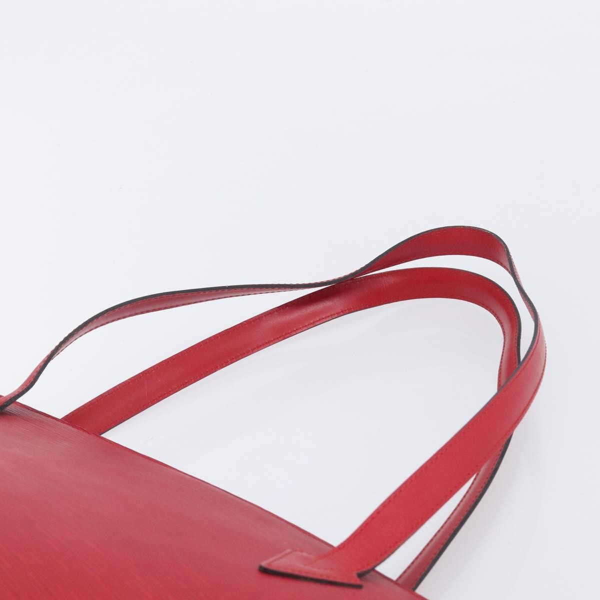 Louis Vuitton Saint Jacques Epi Leather, Red, Leather, Handbag