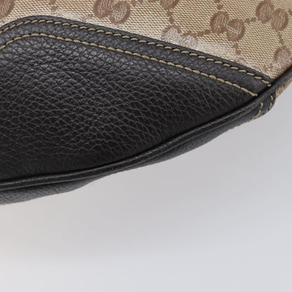 Gucci Nice Hobo Patent Canvas, Beige, Canvas, Shoulder Bag