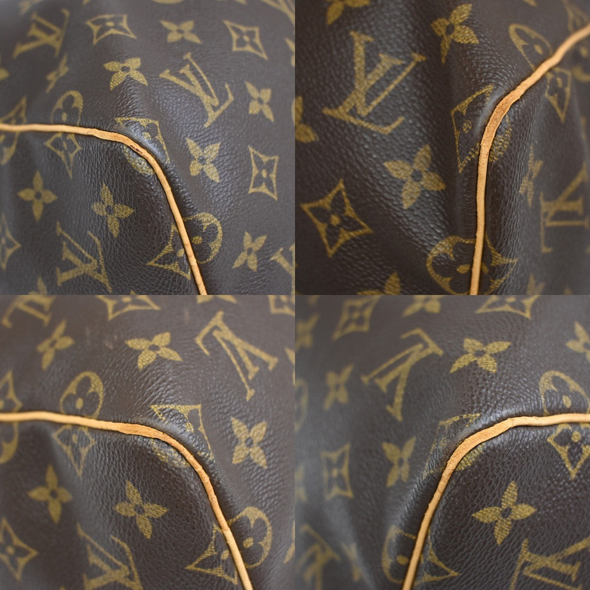 Louis Vuitton Keepall Monogram Canvas, Brown, Canvas, Travel Bag