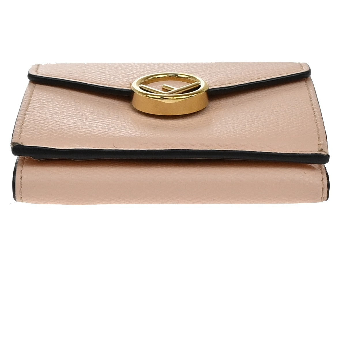Fendi F is Fendi Trifold Leather, Pink, Leather, Card Holder