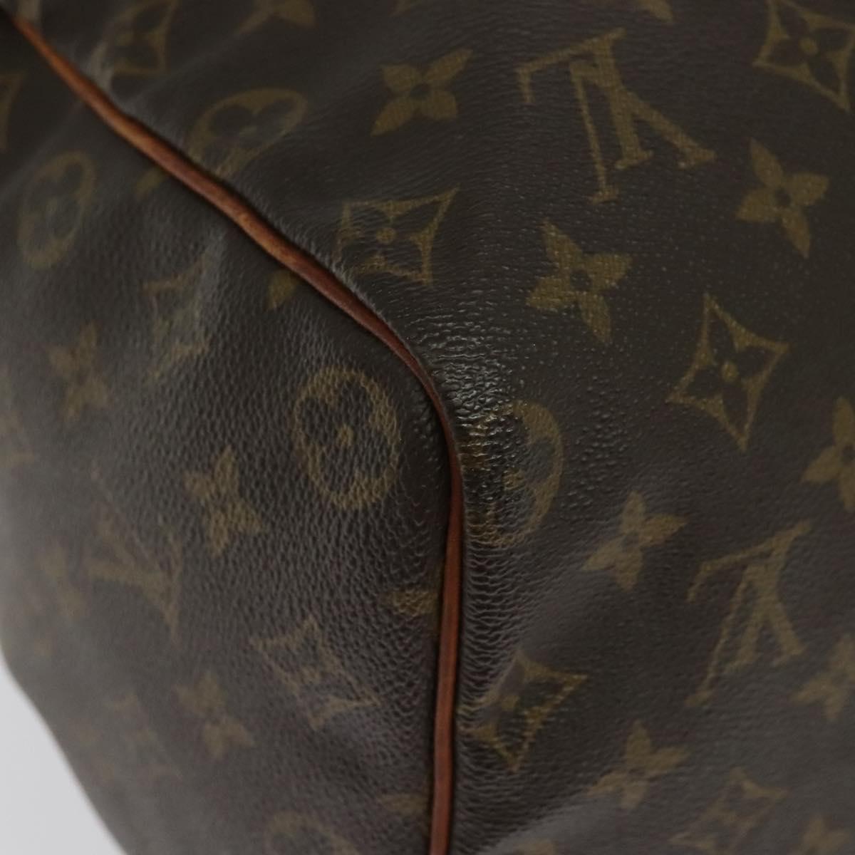 Louis Vuitton Speedy Handbag Monogram Canvas, BROWN, CANVAS, Handbag