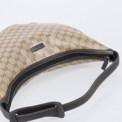Gucci Nice Hobo Patent Canvas, Beige, Canvas, Shoulder Bag