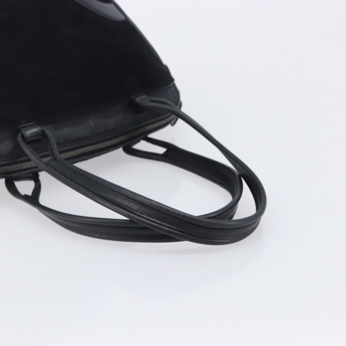 Salvatore Ferragamo Vintage Suede, Black, Suede, Shoulder Bag