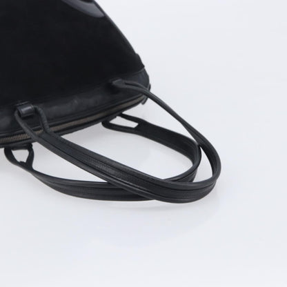 Salvatore Ferragamo Vintage Suede, Black, Suede, Shoulder Bag