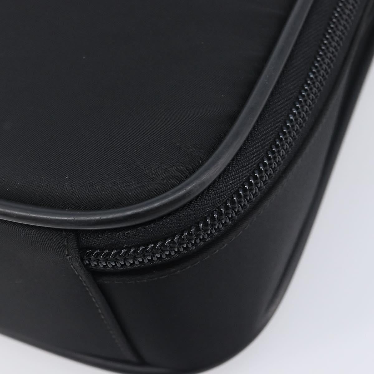 Prada Briefcase Tessuto and Saffiano Leather, Black, Nylon, Briefcase