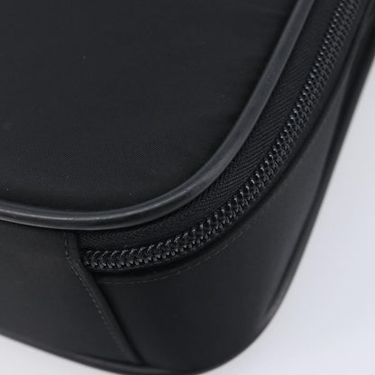 Prada Briefcase Tessuto and Saffiano Leather, Black, Nylon, Briefcase