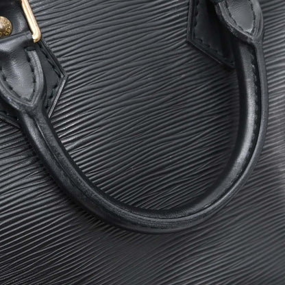 Louis Vuitton Speedy Epi Leather, Black, Leather, Handbag