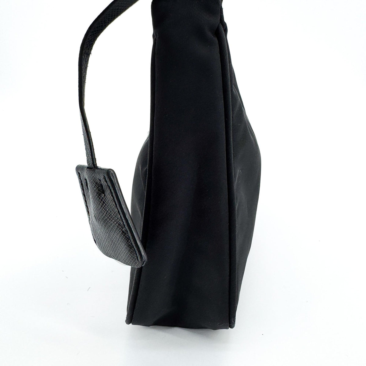 Prada Re-Edition Velvet, Black, Nylon, Shoulder Bag