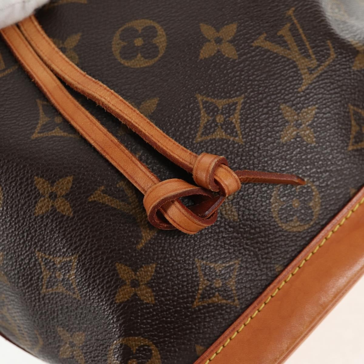 Louis Vuitton Noe Monogram Canvas, Brown, Canvas, Shoulder Bag