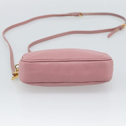 Miu Miu Vintage Leather, Pink, Leather, Handbag