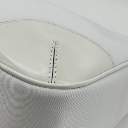 Prada Re-Edition 2004 Nylon and Leather, White, Nylon, Shoulder Bag