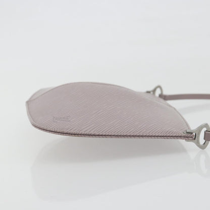 Louis Vuitton Demi Lune Pochette Epi Leather, Purple, Leather, Clutch